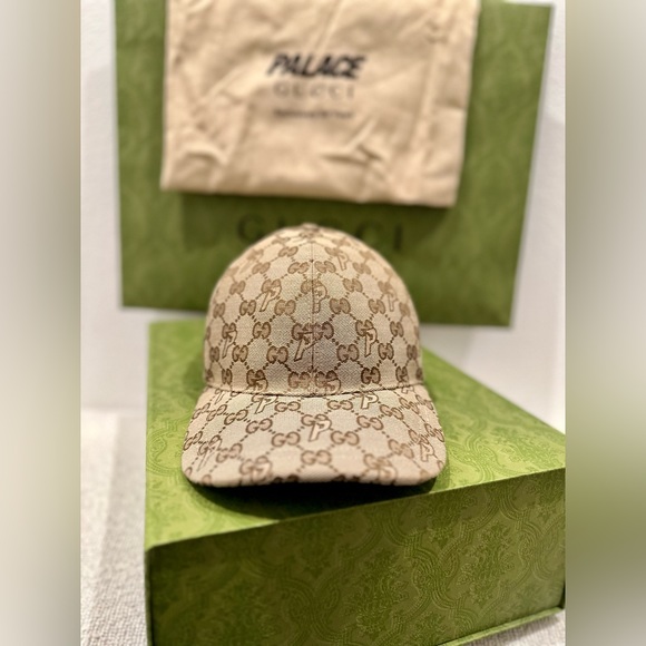 GUCCI x PALACE Canvas Baseball Hat - Picture 8 of 12